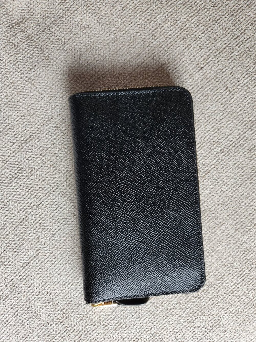 COACH medium zip around wallet black - Picture 2 of 9